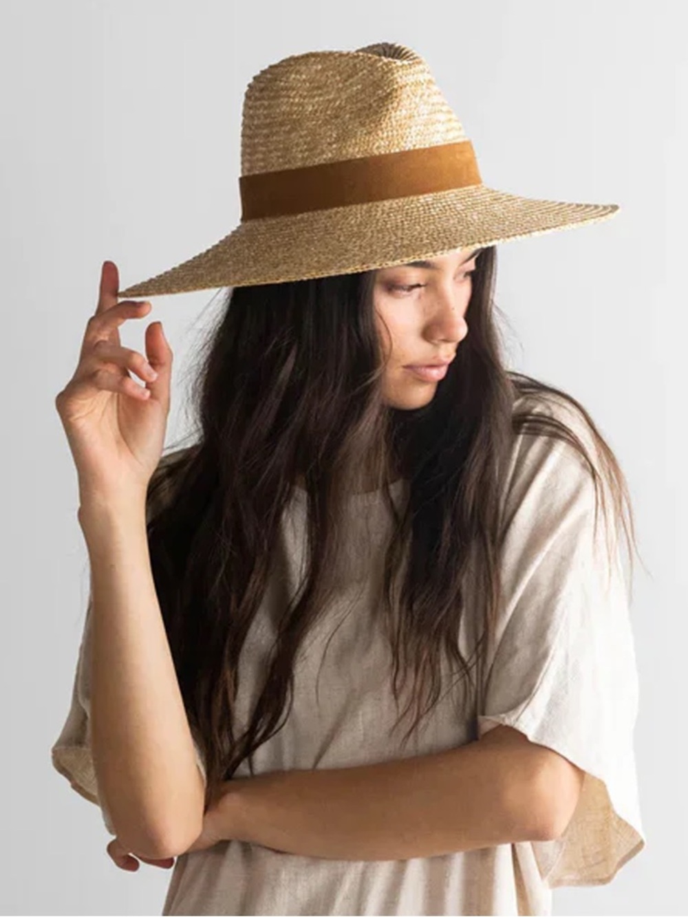 NWT - Gigi Pip - Isla Straw Fedora